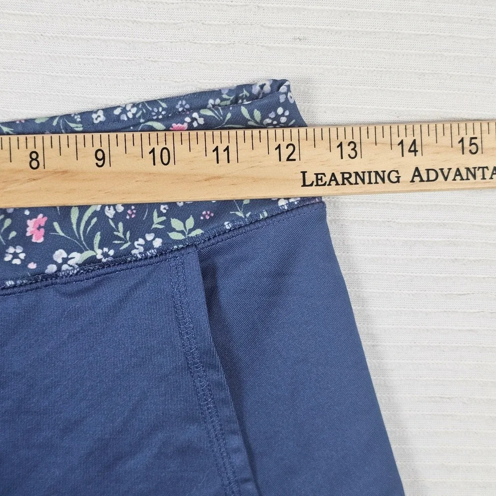 OshKosh Bgosh‎ Girls Navy Blue Floral Waistband Skort Size 12 3P859910